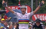 Thor Hushovd gagne la seizi�me �tape du Tour de France 2011